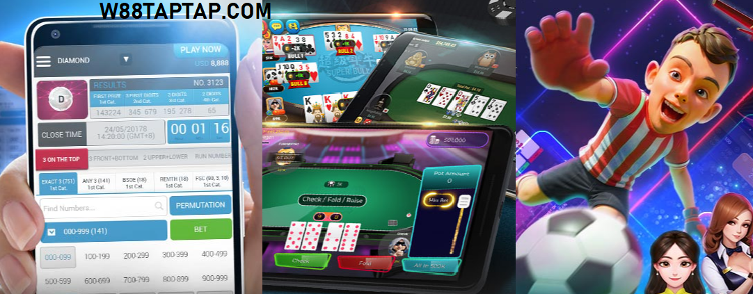 Đa dạng trò chơi hấp dẫn W88