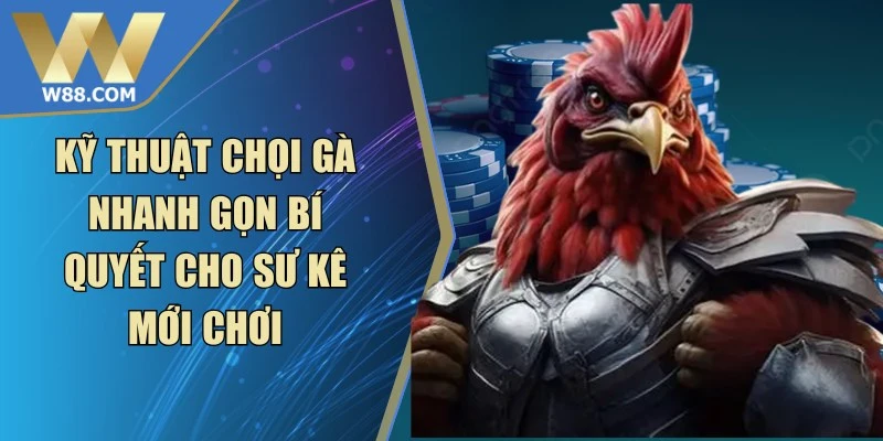 Kỹ Thuật Chọi Gà Nhanh Gọn